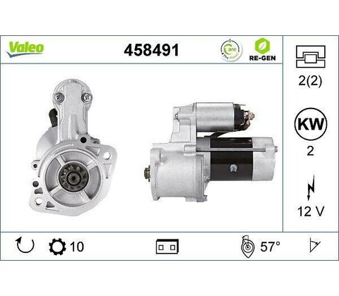 Startér VALEO 458491