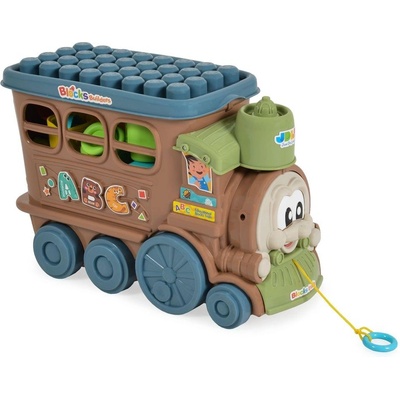 Moni Конструктор Влак с меки кубчета (3801005602506)