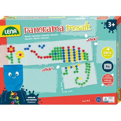 LENA Комплект за мозайка Lena - Panorama XL, 240 части, Ø15 mm (LN35616)