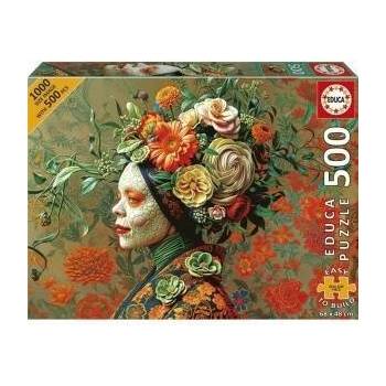 Educa Пъзел Educa Lagarto Reina 500 Части