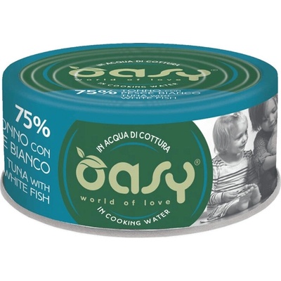 Oasy More Love Tuna with White Fish 70 g