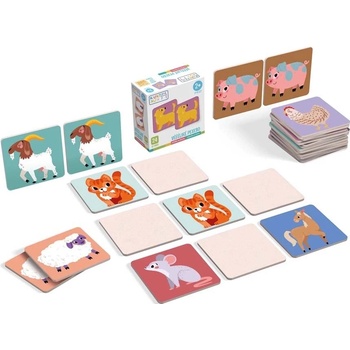 Véééliké pexeso Zvířátka na dvorku