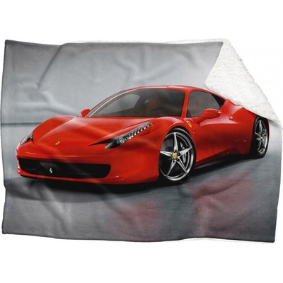 Impar fleece deka Ferarri Podšití beránkem ANO 150x120