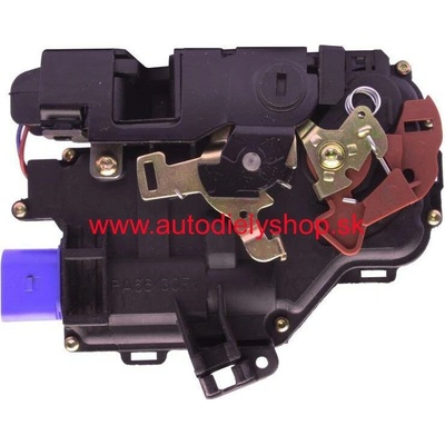 AUDI A6 7/01-4/04 zámok zadních dverí KOMPLET Ľavý