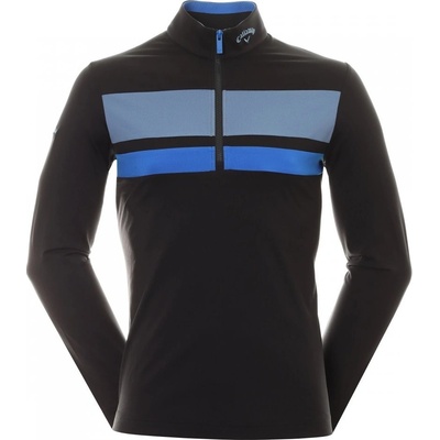 Callaway 1/4 zip Colour Block Chillout černá