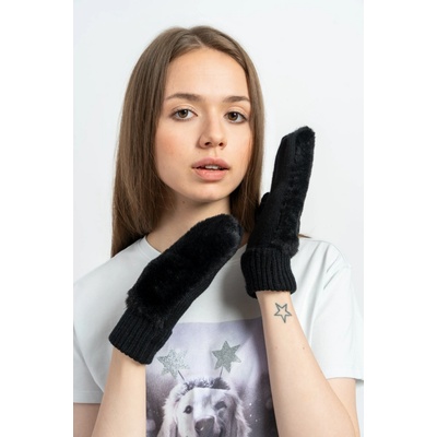 Reporter Young Dívčí černé palčákové rukavice typu Fingerless černá