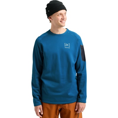 Burton [ak] Baker Stretch Fleece Crew blue teal 25/26