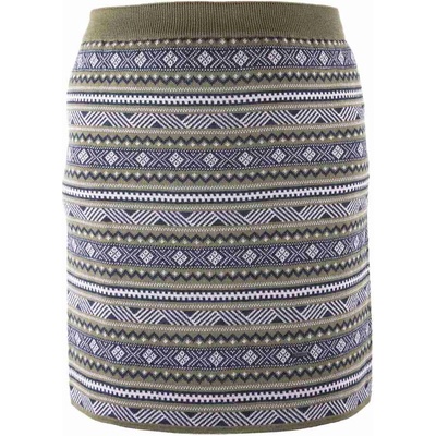Kama merino sukňa 6013 106 tmavo zelená