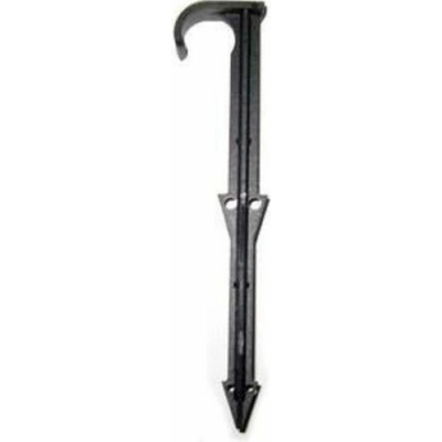 Klinec - tvar "J" - na prichytenie kvapkovej závlahy 160 mm