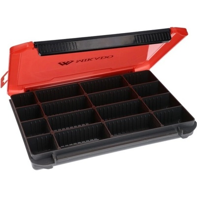 Mikado box s priehradkami UAC-H1902 20,5 x 15,5 x 3,5 cm veľ. M - červený
