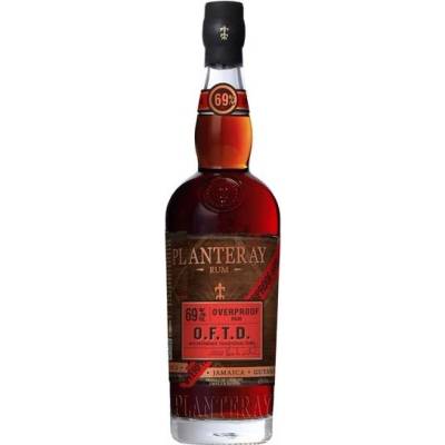 Planteray O.F.T.D. Overproof 69,0% 0,7 l (holá láhev)