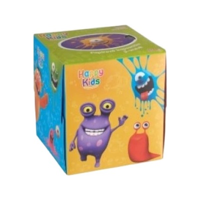 Happy Kids papírové kapesníčky v krabičce 3-vrstvé 60 ks