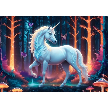 Trefl - Puzzle Mystic Unicorn - 1 000 piese