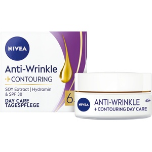 Nivea AntiWrinkle+ Контуриращ дневен крем против бръчки 65+ Дневен крем дамски 50ml