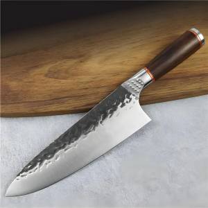 HARAHU Кухненски нож na-13967 - Кафяв kp13967
