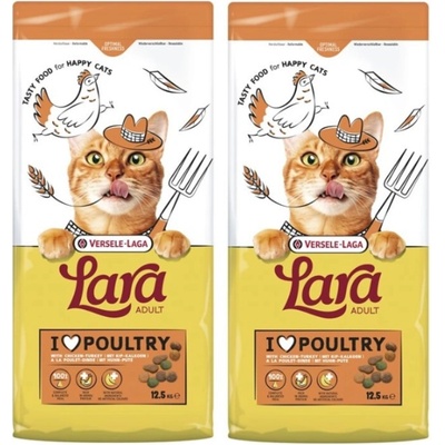 Versele-Laga Lara Adult Turkey & Chicken 2 x 12,5 kg