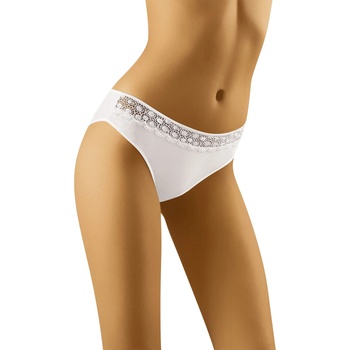 Wol-Bar Бикини Figi-Soft-Tender-Biay-BiayV-22499-Biały - Син, размер S