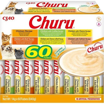 Inaba Churu Cat Snack kuře Multipack 60x 14 g