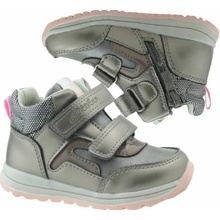 Dívčí polobotky dětské kotníkové boty přechodové boty na suchý zip