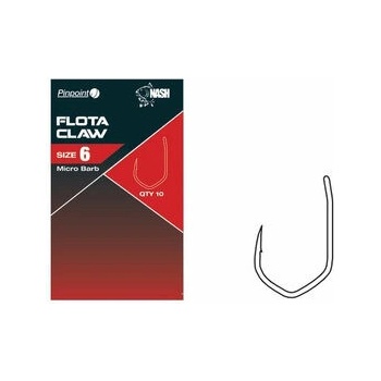 Kevin Nash Pinpoint Flota Claw Micro Barbed vel.10 10 ks