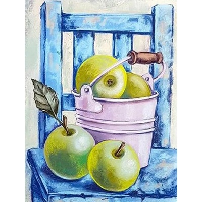TSvetnoy Комплект за рисуване с диаманти TSvetnoy - Still Life with Green Apples