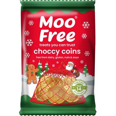 Moo Free kakaové mince 7 x 7 g
