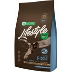 Nature's Protection Nature's Protection CAT - LIFESTYLE Grain Free Sterilised White Fish Adult Cat, висококачествена храна за пораснали кастрирани котки от всички породи, БЕЗ ЗЪРНО, с бяла риба, Литва - 1, 5 кг 125029