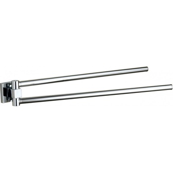 Mexen Rufo двоен въртящ се държач за кърпи, хром - 7050925-00 (7050925-00)