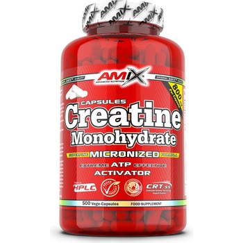 Amix Creatine Monohydrate 800 500 kapslí