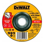 DEWALT диск за рязане на метал, изпъкнал, 125 x 22, 2 x 3, 0 мм DT43911 (DT43911)