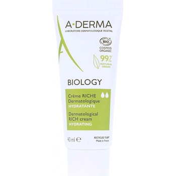 A-Derma Biology Výživný hydratační krém 40 ml
