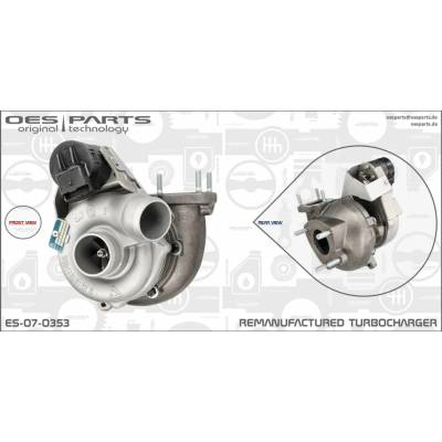 Plniace dúchadlo OES PARTS Product line OES-PARTS ES-07-0353
