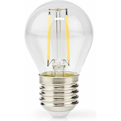 Nedis LED žiarovka, E27, G45, 4,5 W, 470 lm, 2700 K, retro LBFE27G452