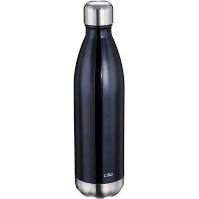 Cilio Elegante Termoláhev 750 ml metalicky černá