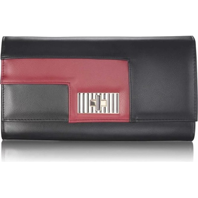 LS Fashion psaníčko LSE00232 černá/burgundy