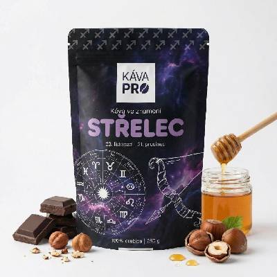 KávaPRO káva ve znamení Střelec mletí moka 250 g