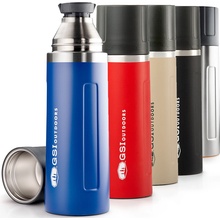 GSI Outdoors Nerezová vákuová fľaša Glacier čierna 67475 1 l