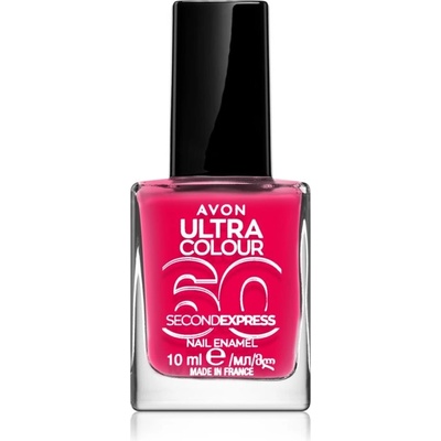 Avon Ultra Colour 60 Second Express lak na nechty Fun N Fuchsia 10 ml