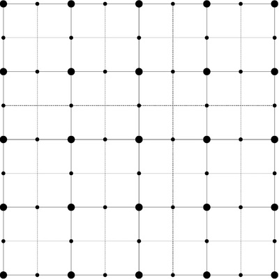 Montážní sada pro zelenou stěnu - nerez, rozměr 2 x 2 m