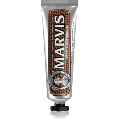 Marvis Sweet & Sour Rhubarb паста за зъби вкус Rhubarb 75ml
