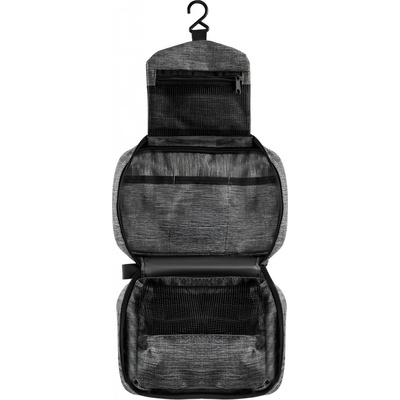 Soulima 20250 Kosmetická taštička s háčkem šedá – Zboží Dáma