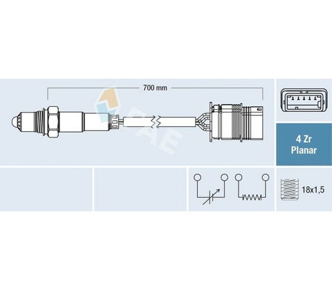 Lambda sonda FAE 77760