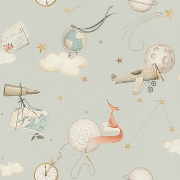 RASCH Vliesová tapeta na zeď rasch kids world 2 302226