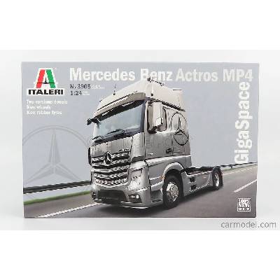 Italeri Mercedes Benz Actros 1856 Mp4 Gigaspace ťahač 2 assi 2016 / 1:24