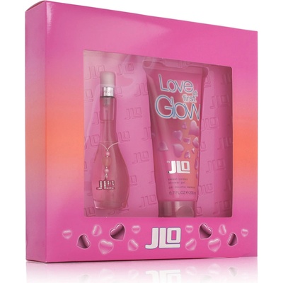 Jennifer Lopez Love At First Glow EDT 30 ml + sprchový gél 200 ml pre ženy darčeková sada