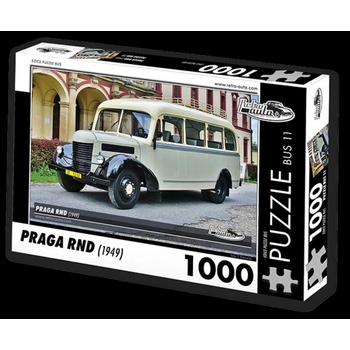 Image 1 of Retro cars - Puzzle BUS č. 11 Praga RND (1949) - 1 000 piese