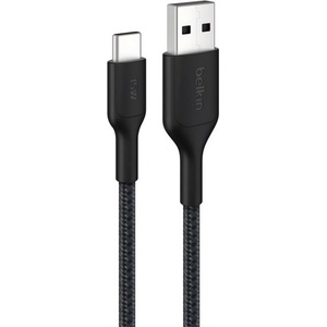 Belkin BoostCharge кабел за пренос на данни USB - Type-C, 200 см, ЧЕРЕН (CAB022HQ2MBK)