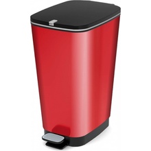 KIS Koš na odpad 080719REDMETAL Chic Bin L Metal Red, 50 l