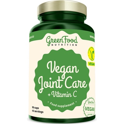 GreenFood Nutrition Vegan Joint Care + Vitamín C 90 kapsúl