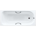 KALDEWEI Advantage - Правоъгълна вана Saniform Plus Star 344, 140x75 см, с отвори за дръжки, противоплъзгащо покритие по цялата повърхност, бяла 134434010001 (134434010001)